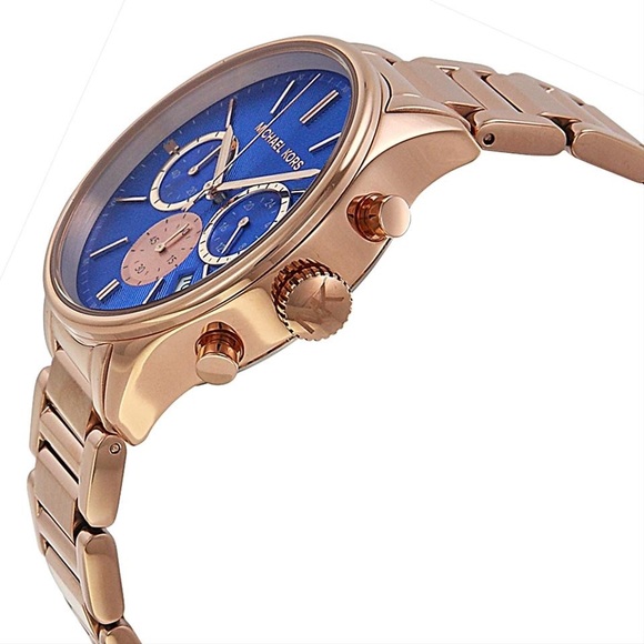 Michael Kora Bailey blue watch
